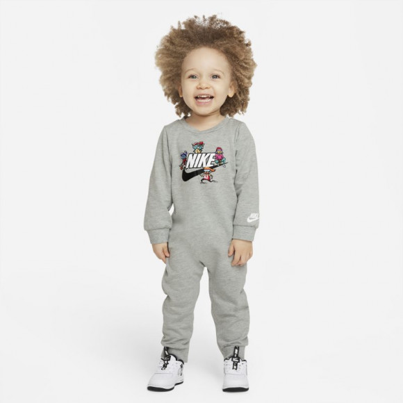 042 - Grey - Nike Baby (0–9M) Overalls - nike air max with color ... ورق بلوت ساكو