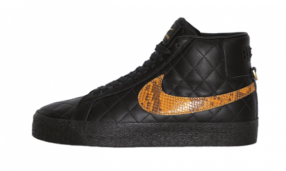 Nike Supreme x Zoom Blazer Mid QS SB 'Black Snakeskin' - DV5078-001