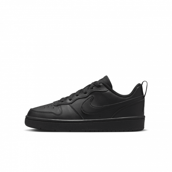 Nike Court Borough Low Recraft-sko til større børn - sort - DV5456-002