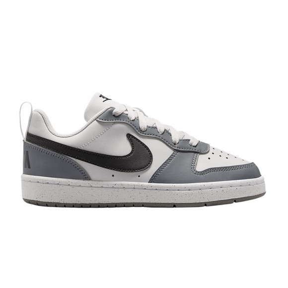 Nike Court Borough Low Recraft GS 'Platinum Tint Smoke Grey White Black' | Kid's Size 4.5 - DV5456-016