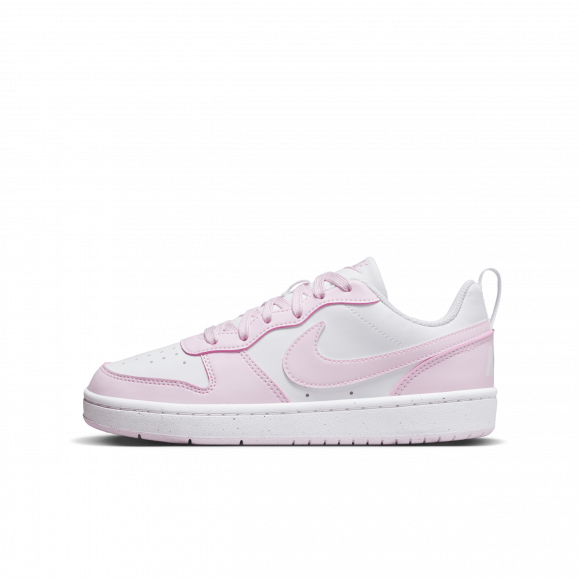 Nike Court Borough Low Recraft sko til store barn - Hvit - DV5456-105