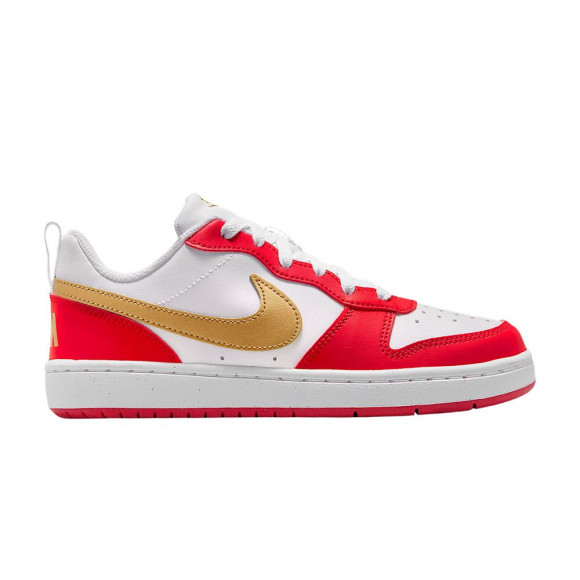 Nike Court Borough Low Recraft GS 'White University Red' | Kid's Size 5 - DV5456-137