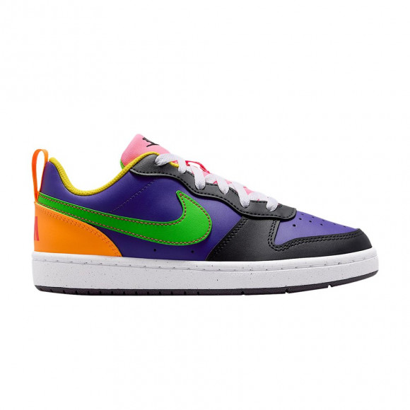 Nike Court Borough Low Recraft GS 'Court Purple Court Purple Hyper Pink Green Strike' | Kid's Size 7 - DV5456-502
