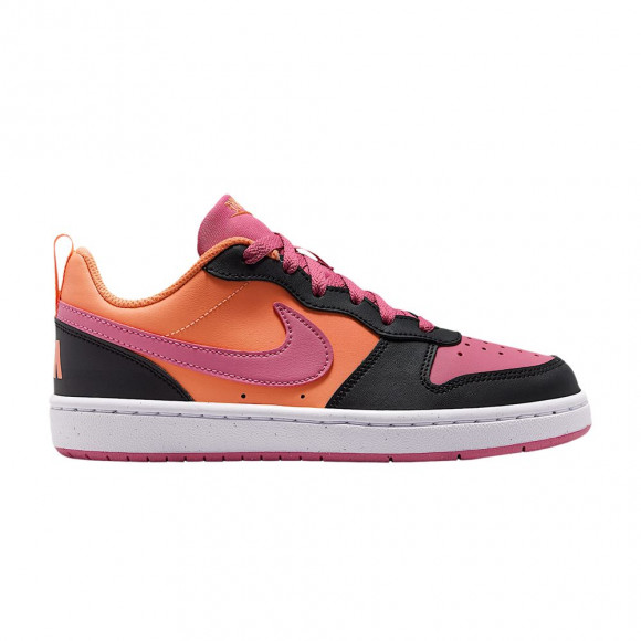 Nike Court Borough Low Recraft GS 'Orange Frost Black Peony Peony' | Kid's Size 6.5 - DV5456-801