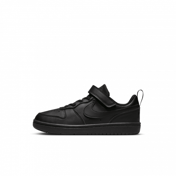 Nike Court Borough Low Recraft Younger Kids' Shoes - Black - DV5457-002