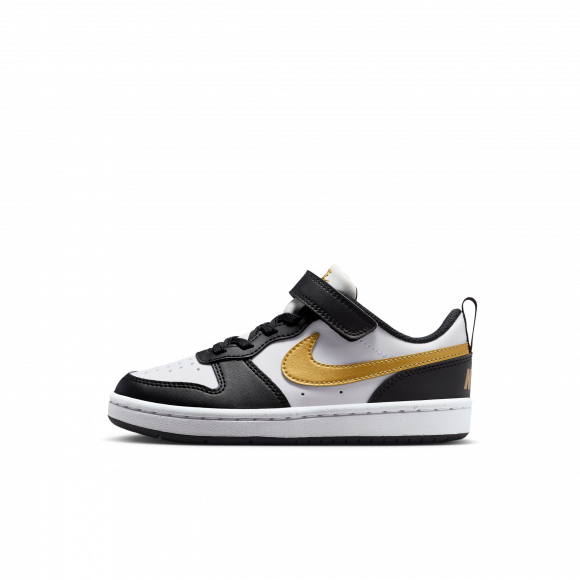 Nike Court Borough Low Recraft kleuterschoenen - Zwart - DV5457-008