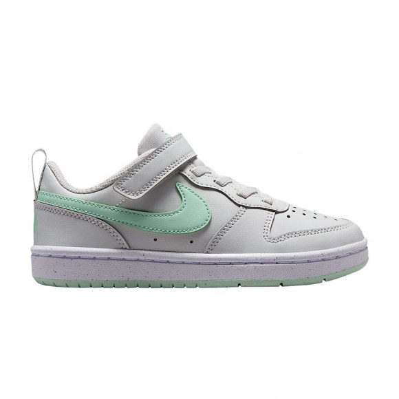 Nike Court Borough Low Recraft PS 'Photon Dust White Arctic Green' | Black | Kid's Size 3 - DV5457-018