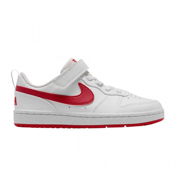 Nike Court Borough Low Recraft PS 'White University Red' | Kid's Size 12.5 - DV5457-143