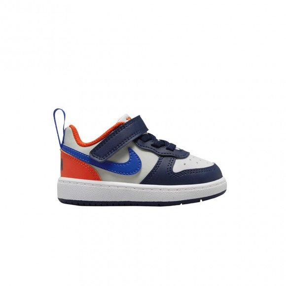 Nike Court Borough Low Recraft TD 'Midnight Navy Team Orange' | White | Infant Size 5 - DV5458-401