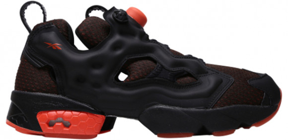 Reebok Instapump Fury OG 'Black Blood Orange' Black/White/Blood Orange Marathon Running Shoes/Sneakers DV6599 - DV6599