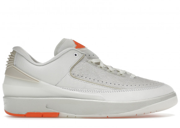 Jordan Air Jordan 2 Retro Low Sp X Shelf Life, White/Sail-Light Bone-Bright Mandarin - DV7128-110