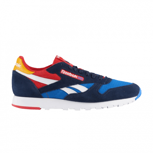 Reebok Classic Leather MU 'Collegiate Navy Red' - DV7129