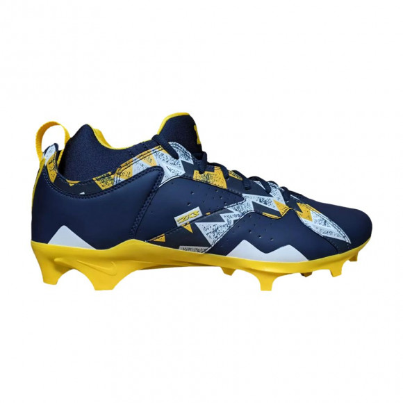 Air Jordan 7 Alpha Low 'Michigan Wolverines' PE | Blue | Men's Size 7 - DV7339-447