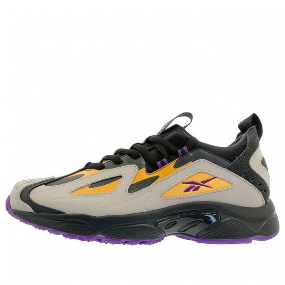Reebok DMX SERIES 1200 LT YELLOW/GRAY/BLACK/PURPLE Marathon Running Shoes (Unisex/Leisure) DV7538 - DV7538