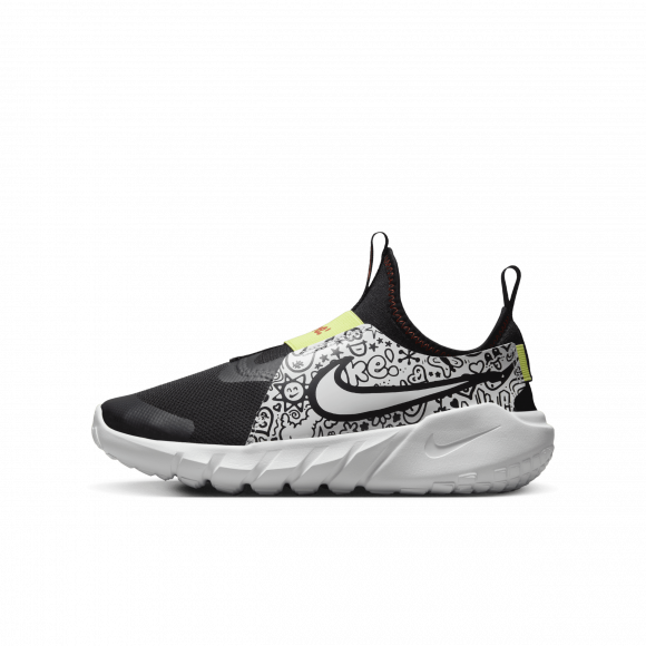 Chaussure de running sur route facile à enfiler/retirer Nike Flex Runner 2 JP pour enfant plus âgé - Noir - DV8253-001