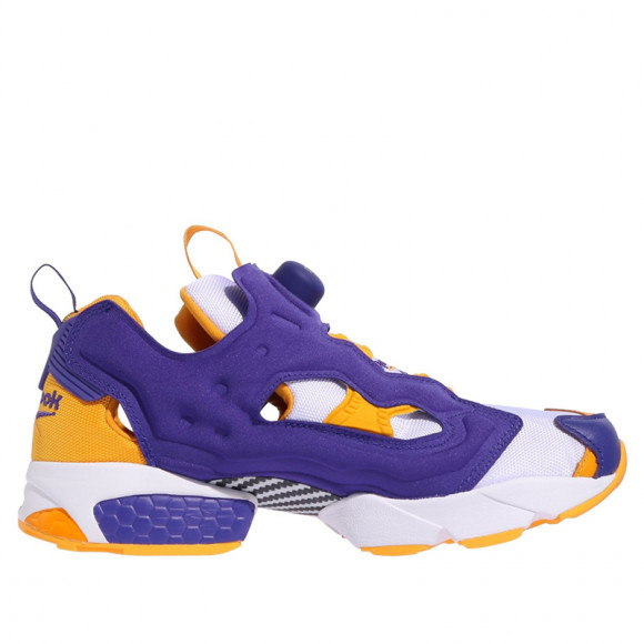 Reebok Insta Pump Fury OG MU White Purple Yellow Men Running Shoe Sneaker DV8291 