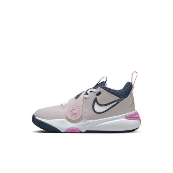 Nike Team Hustle D11 PS 'Platinum Violet Playful Pink' | Purple | Kid's Size 12 - DV8994-005