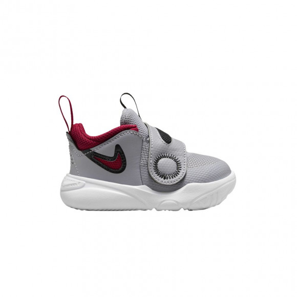 Team Hustle D11 TD 'Cement Grey Gym Red' - DV8995-006