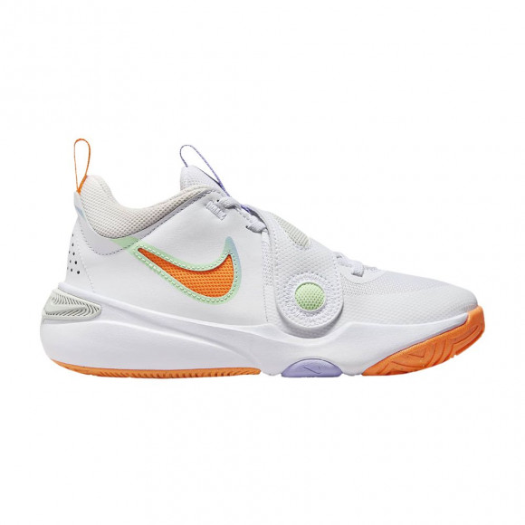 Team Hustle D11 GS 'White Total Orange' - DV8996-103