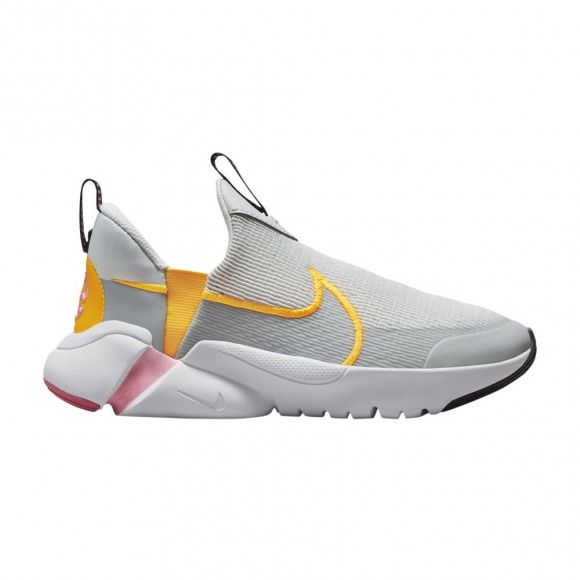 Nike Flex Plus 2 GS 'Photon Dust Citron Pulse' | Grey | Kid's Size 6 - DV8999-004