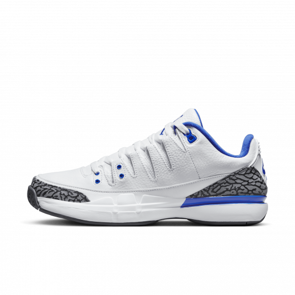 NikeCourt Air Zoom Vapor AJ3 Men's Hard Court Tennis Shoes - White - DV9367-100