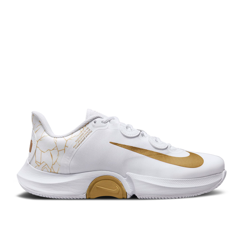 Nike Naomi Osaka x Wmns NikeCourt Air Zoom GP Turbo 'White Metallic Gold' - DX0341-100
