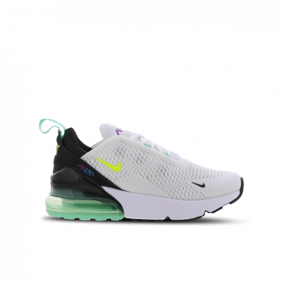 Nike Air Max 270 Younger Kids' Shoes - White - DX3348-100