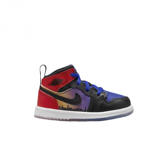 Air Jordan 1 Mid SS TD 'Skyline' | Blue | Infant Size 3 - DX4377-400