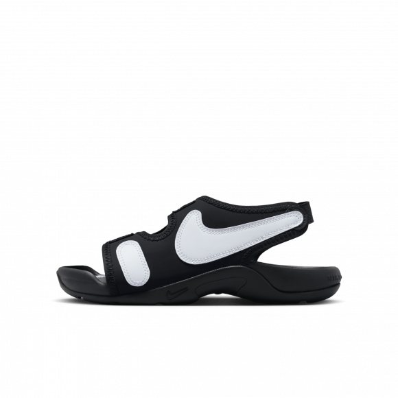 Nike Sunray Adjust 6 Older Kids' Slides - Black - DX5544-002