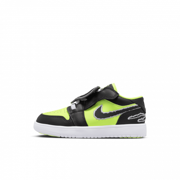 Calzado para niños de preescolar Jordan 1 Low Alt SE - Amarillo - DX6667-701