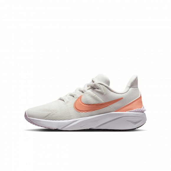 Nike Star Runner 4-løbesko til vej til større børn - hvid - DX7615-104