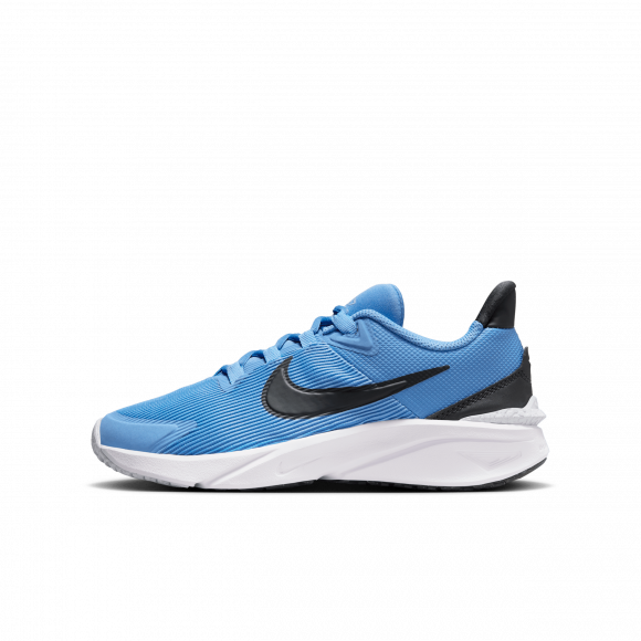 Nike Star Runner 4-løbesko til vej til større børn - blå - DX7615-408