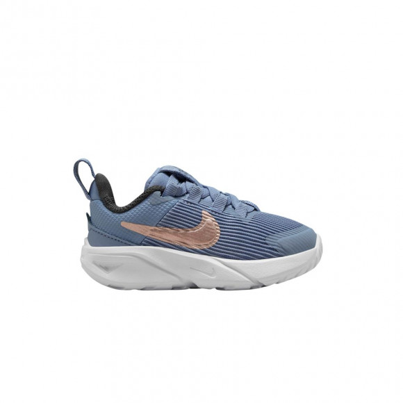 Nike Star Runner 4 TD 'Ashen Slate Metallic Red Bronze' | Blue | Infant Size 5 - DX7616-405
