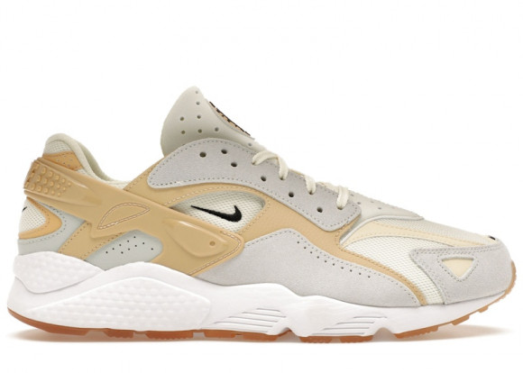 Nike Air Huarache Runner Coconut Milk Sesame Light Silver Black - DZ3306-104