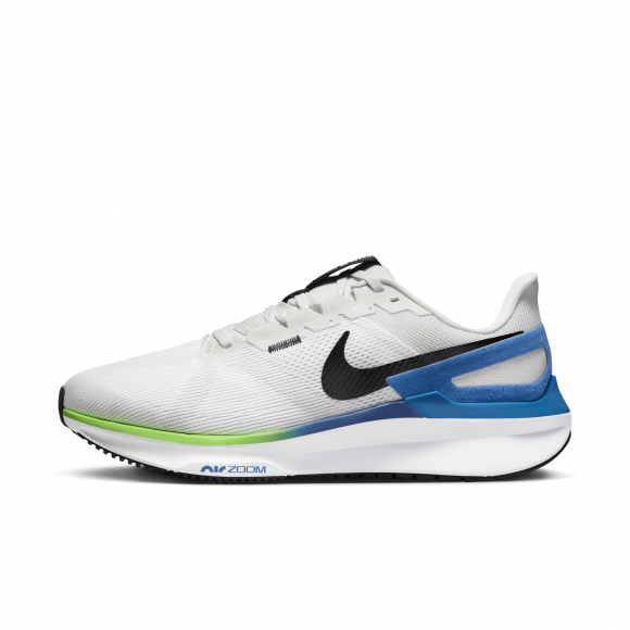 Chaussure de running sur route Nike Structure 25 pour homme (extra-large) - Blanc - DZ3488-100