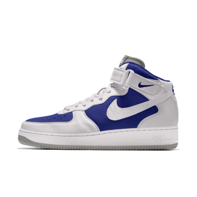 blue nike air force 1 mid