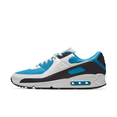 Nike Air Max 90 By You Custom Women's Shoes - Blue - DZ3650-900