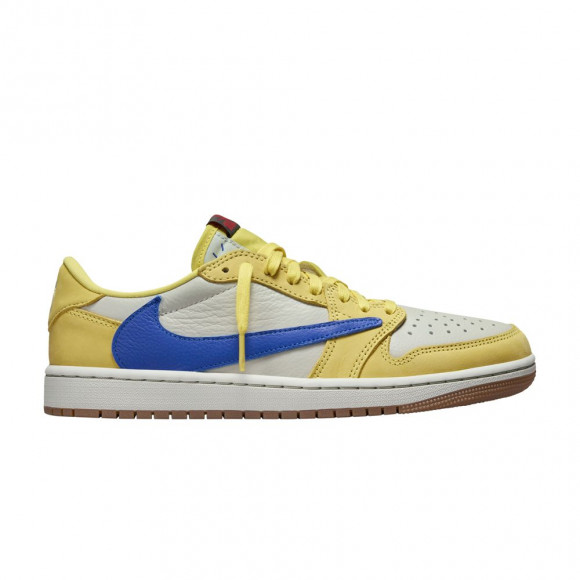 Travis Scott x Wmns Air Jordan 1 Retro Low OG SP 'Canary' Sample | Yellow | Women's Size 5 - DZ413770000-4944255-XC