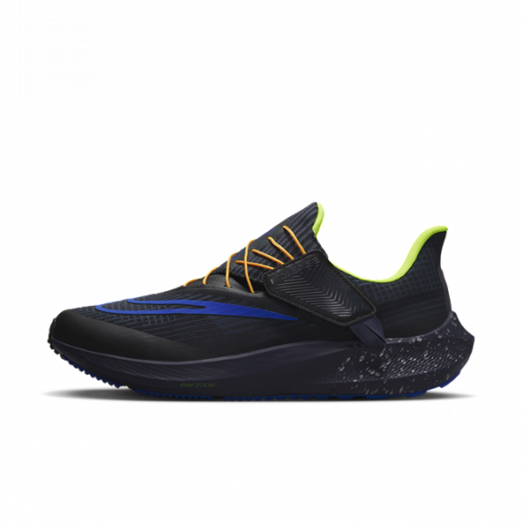 Nike Air Zoom Pegasus FlyEase Men's Easy On/Off Road Running Shoes - Black
