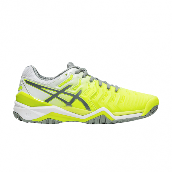 Wmns Gel Resolution 7 'Safety Yellow Stone Grey' - E751Y-750
