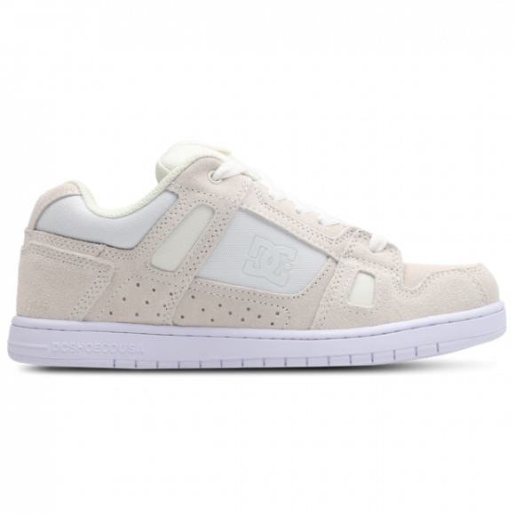 DC Sneakers Stag Kid's Sneakers - White - Size 3.5 - Leather - EDBS100009-OAT