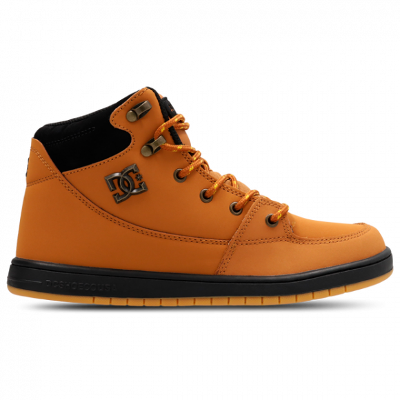 DC Shoes Rovik - Sneakers Enfant - Marron - Pointure 35 - Cuir - EDBS700012-BWW