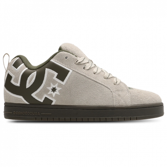 DC Sneakers Court Graffik Men's Sneakers - Beige - Size 6 - Suede - EDYS100014-256
