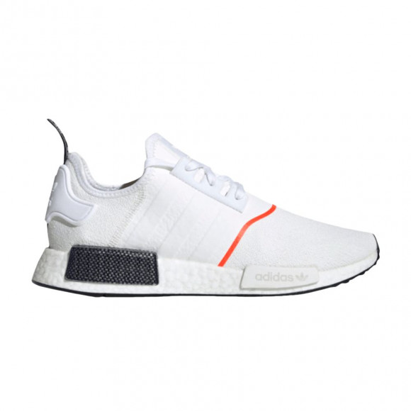 adidas NMD_R1 'White Solar Red' Sample | Men's Size 9.5 - EE5086-S