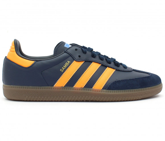 adidas Samba OG Shoes Collegiate Navy Mens - EE5414