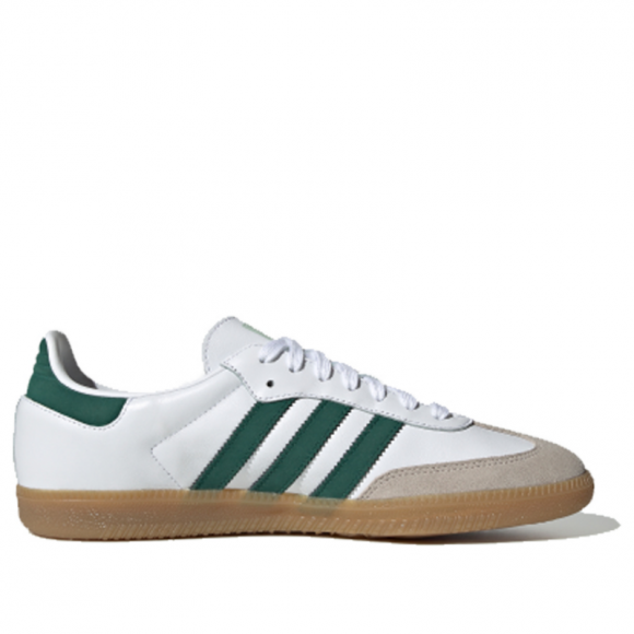 green and white adidas samba