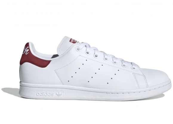burgundy stan smith shoes