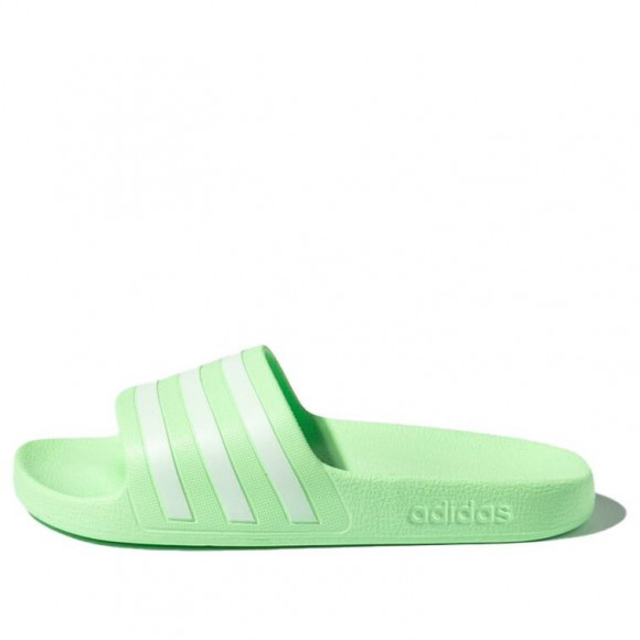 (WMNS) Adidas Slide Adilette Aqua Green/White - EE7347