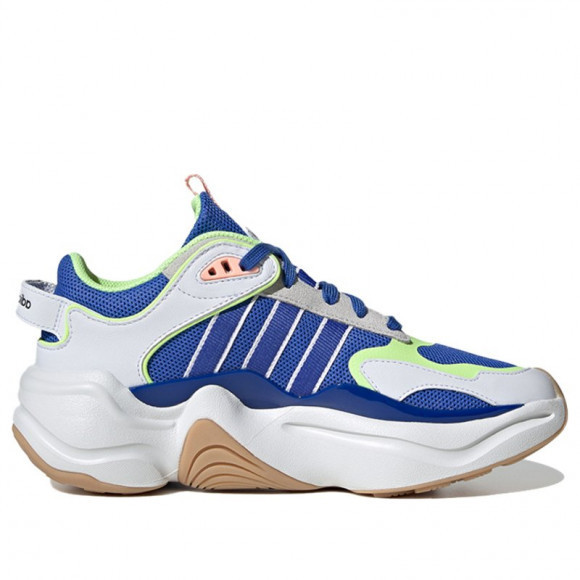 Res Blue/Hi - Yellow Chunky Sneakers/Shoes EF0760 - Adidas Womens WMNS Magmur Runner 'Cloud White Hi - adidas watches dubai price list today - Res Blue' Cloud White/Hi