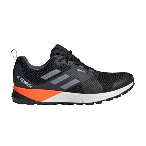 adidas Terrex Two GORE-TEX 'Black Grey Solar Orange' | Men's Size 8.5 - EF1437